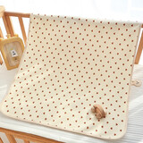 boxbaby婴儿隔尿垫 大号可洗防水床单超大透气宝宝儿童防尿床垫新生床单 升级透气棉 小爱心【50x70cm】