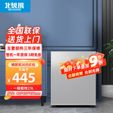 北极熊（BEIJIXIONG）立式冰柜小冰柜家用小型冷冻迷你速冻商用抽屉式冷柜储母乳柜节能省电冰箱 23升银色【一级能效 全国联保】 23L