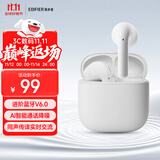 漫步者（EDIFIER）【2025年新款】X1 Evo 真无线蓝牙耳机 蓝牙6.0 AI翻译 适用苹果华为小米OPPO手机 雾白
