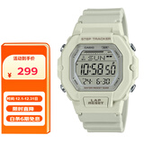 卡西欧（CASIO）手表男小方块多功能学生男女表运动计步防水电子表LWS-2200H-8A
