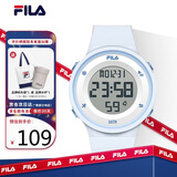 斐乐（FILA）手表夜光电子表运动潮流防水学生表初高中大学生考试表 6557-015
