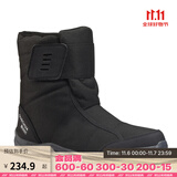 迪卡侬（DECATHLON）雪地鞋男女户外防水徒步东北雪地靴加厚保暖棉鞋SH100 男款 黑色（拍大一码） 43