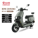 台铃【尖货甩卖】电动摩托车苍穹电动车1200W高速电摩外卖上班代步松霜绿【仅车架不含电池及充电器】