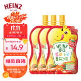 亨氏(Heinz) 番茄酱 番茄小子番茄沙司110g*3袋 手抓饼披萨意面酱