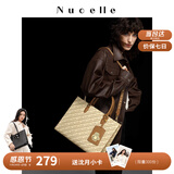 纽芝兰包包女款2025托特包大容量公文包电脑包单肩手提通勤大包生日礼物