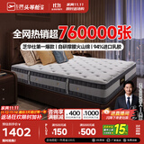 芝华仕5星床垫独立袋装弹簧静音家用乳胶席梦思软硬护脊厚垫明星垫D026 记忆棉版-1.8*2M 优先发货（详询客服）