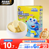 小鹿蓝蓝益生菌冻干溶溶米饼黄桃味 宝宝儿童零食 冻干工艺 吸口水20g