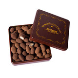 怡浓今典黑巧克力豆130g 纯可可脂巴旦木果仁夹心零食生日圣诞礼物