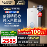 史密斯（A.O.SMITH）佳尼特【小精钢TCA1】16升精钢燃气热水器 国家补贴 JSQ31-TCA1 持久恒温大水量 新品
