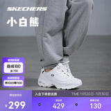 斯凯奇小白熊|女鞋秋冬季透气小白鞋增高复古老爹鞋运动鞋11931