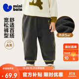 迷你巴拉【蹦蹦裤】男女童裤子宝宝秋棉弹卫裤运动裤长裤2025新品