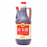 宅厚园甜米醋800ml 传统工艺粮食酿造食醋 炒菜凉拌调味品 1瓶装