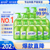 蓝月亮洗手液泡沫丰富滋润保湿芦荟健康抑菌99.9%500g*12瓶12斤