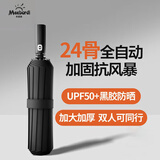 米波迪（Meebordi）雨伞全自动三折叠遮阳太阳伞小雨伞24 骨晴雨两用学生上学专用