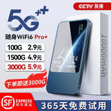 梵零【每月5.9】5G千兆随身wifi6移动无线网络流量无限双频充电宝二合一便携wifi7随身携带智选正品 5G充电宝1万毫安【至尊版】-手游端游畅玩