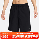 耐克NIKE男子春夏梭织短裤 运动休闲 凉爽轻便FN2999-010黑色 XL