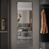 安尔雅 穿衣镜高清超白全身镜子无框粘贴墙卧室客厅试衣镜家用浴室镜