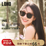LOHO偏光太阳镜高级感显瘦墨镜女款2025新款防晒防紫外线护目gm眼镜