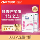 【原研进口】拜耳爱乐维叶酸 复合维生素片100片*2盒 补充钙铁锌维生素c 孕妇叶酸备孕片女性艾乐维