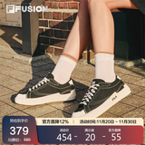 FILA FUSION斐乐潮牌POP帆布鞋女鞋2025年运动鞋休闲板鞋