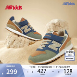 NEW BALANCE4-14岁大童秋冬拼接复古运动休闲鞋996ON