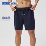 迪卡侬运动短裤男健身跑步冰感短裤宽松运动短裤五分裤4105352-XL