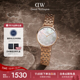 丹尼尔惠灵顿（DanielWellington）DW手表女简约时尚手表冰川白星辰手链流金表生日礼物DW613