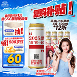 燕京啤酒 U8心愿版 500ml*12听 现货开抢新老包装交替发