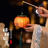 新新精艺中秋节灯笼儿童手提灯笼diy手工制作材料花灯中秋灯笼柿柿如意