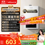 万和（Vanward）【小宇宙WH1】【国家补贴15%】13升燃气热水器天然气 恒温家用节能省气 防冻6重净精滤 以旧换新