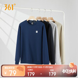 361°卫衣男装秋冬季长袖运动服休闲跑步圆领宽松上衣服652334801D-8