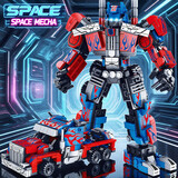 布鲁奇拼装模型机甲机器人乐高积木6-12岁儿童玩具男孩生日礼物8-12岁