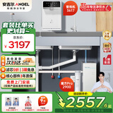 安吉尔家用净水器【魔方Pro2900+管线机3617】瞬时1200G富锶矿物质水 反渗透厨房专用台下用直饮净饮水机
