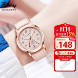 迪士尼（Disney）学生手表简约卡通指针式石英表初中生大童女孩防水手表开学礼物