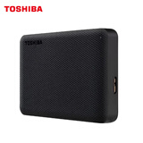 东芝（TOSHIBA）2TB 移动硬盘机械 V10系列 USB 3.2 Gen 1 2.5英寸 墨黑 兼容Mac 高速传输 密码保护 轻松备份