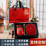 园洲绿马年恒温杯暖暖生日礼物送女友加热杯垫伴手礼年会礼品圣诞节礼物 【马到成功】恒温杯礼盒+伴手礼套装