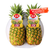 佳农 菲律宾进口菠萝 2个装 凤梨 单果净重2斤 生鲜水果源头直发 包邮