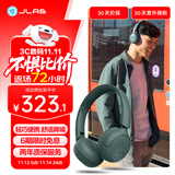 JLab GO Lux ANC 头戴式无线蓝牙耳机游戏音乐降噪耳机 70h长续航 适用苹果/安卓 礼物 鼠尾草绿