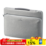 SANWA SUPPLY 苹果电脑包手提 macbookpro内胆包 笔记本包 毛绒内胆专利护角 浅灰色 12英寸