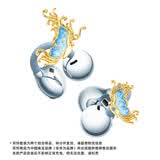 华为FreeClip 2 耳夹耳机 中国珠宝饰品系列 蝶梦行云 金蝶（合金）+ 丹宁蓝