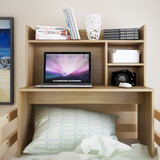 雅美乐床上电脑桌 大学生上下铺宿舍带书架床上书桌 YZ156