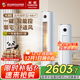 长虹（CHANGHONG）空调大3匹熊猫懒新一级省电客厅变频立式空调柜机国家补贴以旧换新KFR-72LW/ZDTTW2+R1十年包修