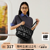 欧时纳（JUST STAR）张予曦同款双肩包女款2025年新款轻奢通勤轻便旅行背包大学生书包