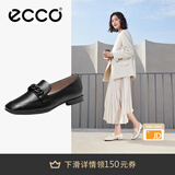 爱步（ECCO）单鞋女 夏季包头粗跟浅口单鞋 安妮208513 黑色20851301001 36 （偏大，建议选小一码）