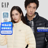 盖璞男装2025秋冬时尚logo轻薄立领羽绒服简约休闲保暖外套657225