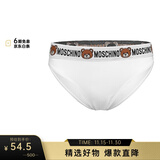 莫斯奇诺（moschino）女士小熊图案棉质三角内裤 Z A4715 9003 白色 3
