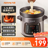 九阳（Joyoung）【国家补贴】快炖电炖锅 电砂锅电炖盅 紫砂锅 燕窝炖盅煮粥锅直炖大容量多功能锅可预约保温GD630