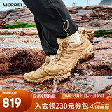 迈乐（Merrell）运动户外鞋靴男女款MOAB 3 SYN GTX防水徒步鞋耐磨防滑减震登山鞋 J500433卡基黄男款 40