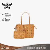 MCM【精致爆款】LIZ 小号托特包双面子母包单肩包女包 干邑色
