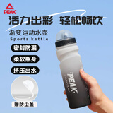 匹克骑行水壶自行车山地公路车骑行装备户外运动水杯750ML 黑白渐变
